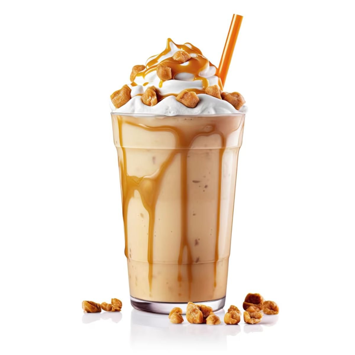 Rich and creamy Biscoff (Lotus) shake served chilled at The Nomad Nosh on Hennur Main Road, Bangalore, a premium caramel-flavoured milkshake perfect for dessert lovers.