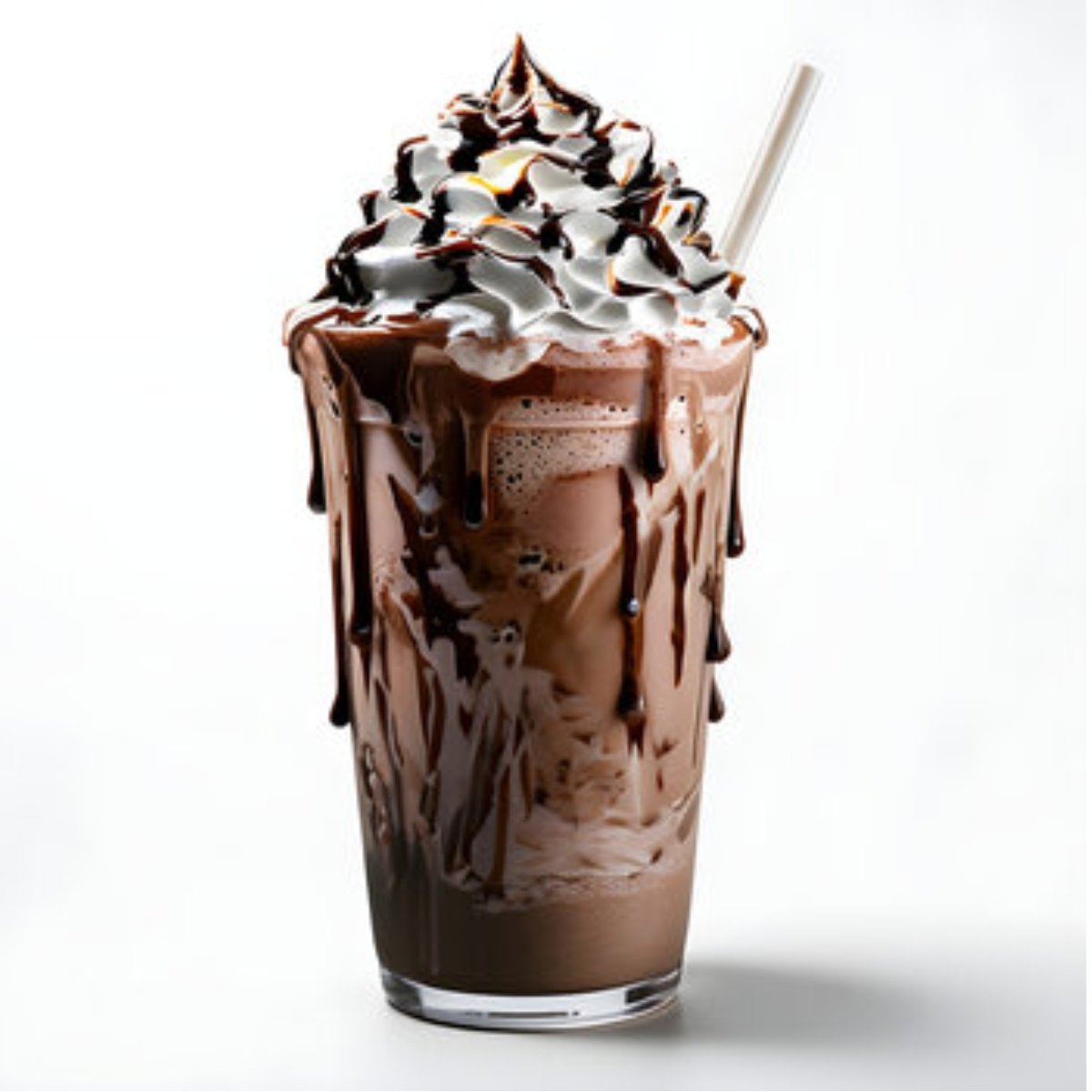 Thick and creamy chocolate milkshake served chilled at The Nomad Nosh on Hennur Main Road, Bangalore, a rich and indulgent dessert drink for chocolate lovers.